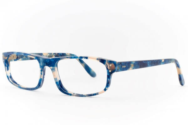 BEAUSOLEIL 101 BLUE ACETATE FRAME SPOTTED