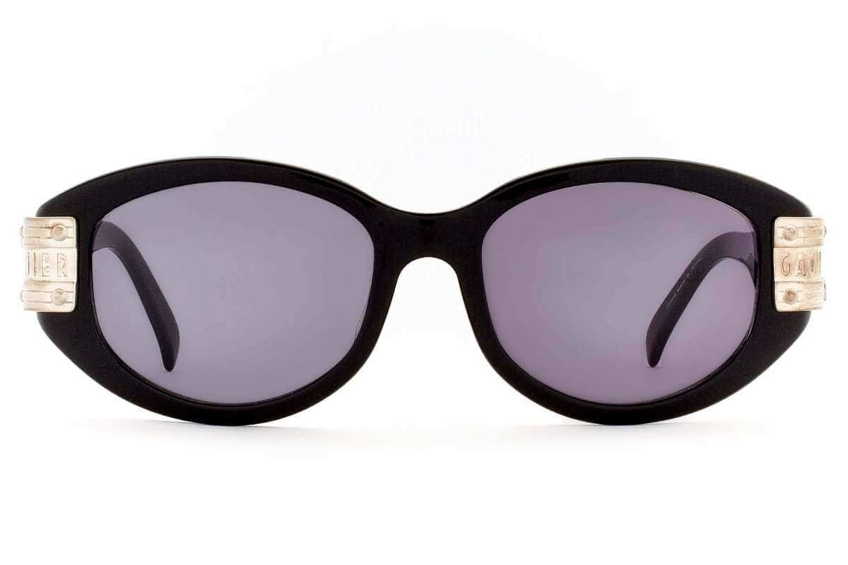 JEAN PAUL GAULTIER 56 - 5204 90S INDUSTRIAL DESIGNER SUNGLASSES