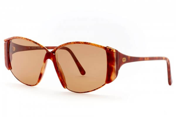 GUCCI 2308 BRAUNE DAMEN SONNENBRILLE ORIGINAL 80ER