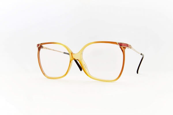 CHRISTIAN DIOR 2221 ECKIG VINTAGE DAMENBRILLE 80ER