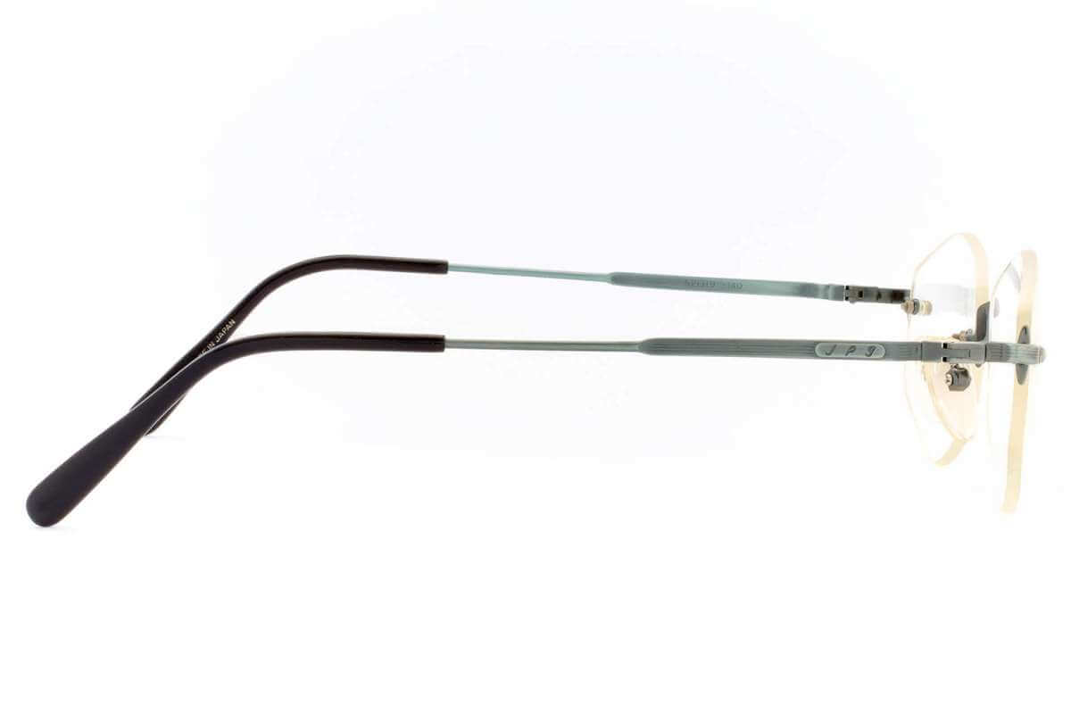JEAN PAUL GAULTIER 55 - 2174 RIMLESS GREEN 90S UNISEX GLASSES 
