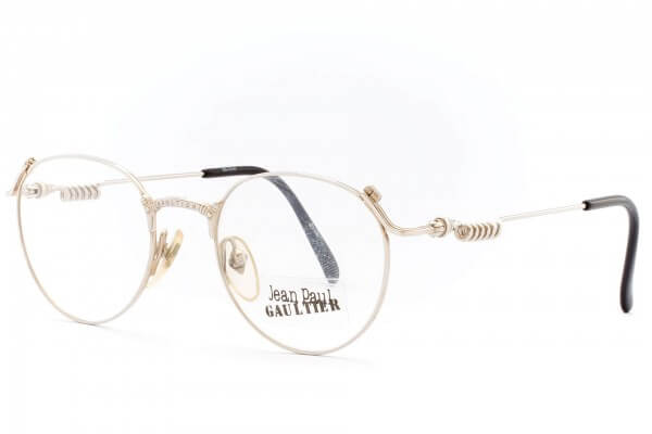 JEAN PAUL GAULTIER 55-5105 STEAMPUNK GLASSES SPIRAL TEMPLES