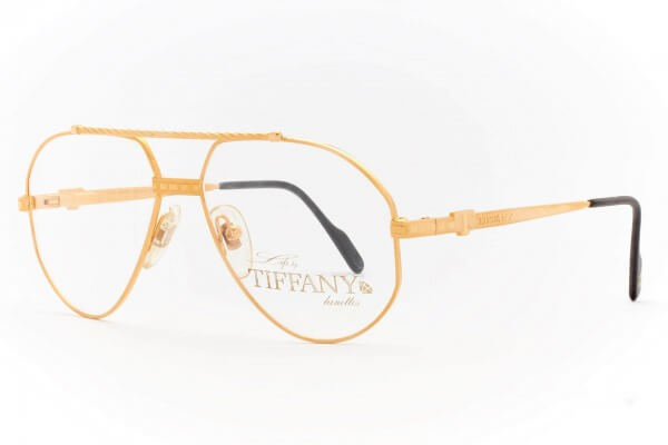 TIFFANY T335 LUXURY VINTAGE GLASSES GOLD