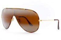 RAY BAN WINGS BAUSCH & LOMB GOLD SUNGLASSES 80S | Glasses ...