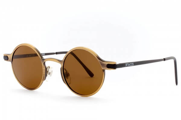 SIN & COS SC 306 VINTAGE ALU SONNENBRILLE